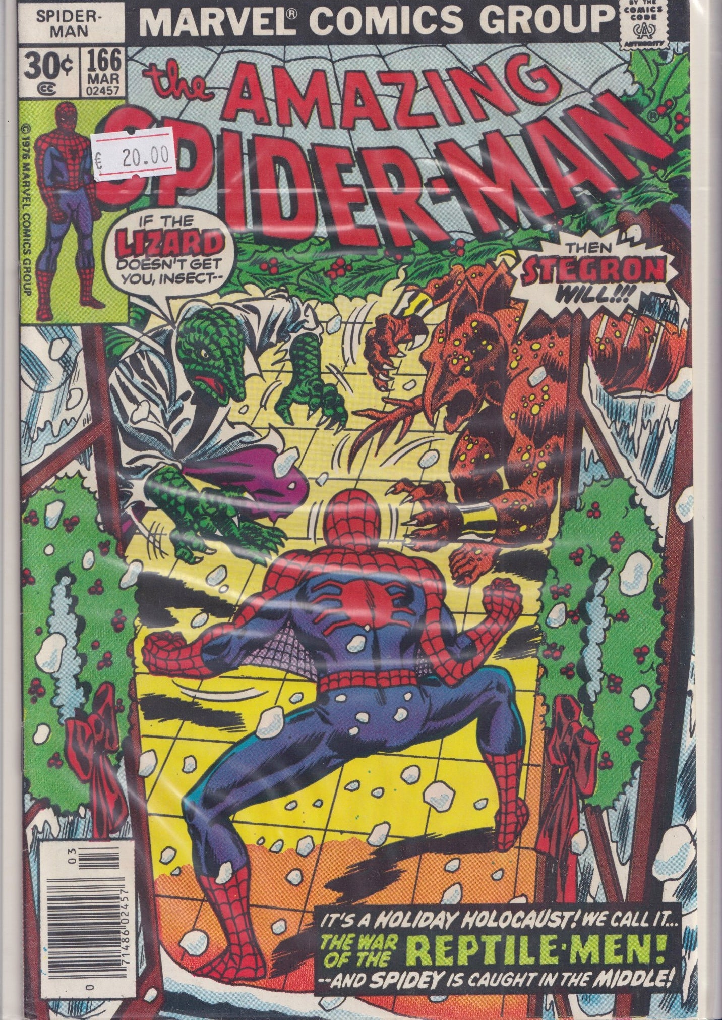 Amazing Spider-Man #166 (1977) Fine
