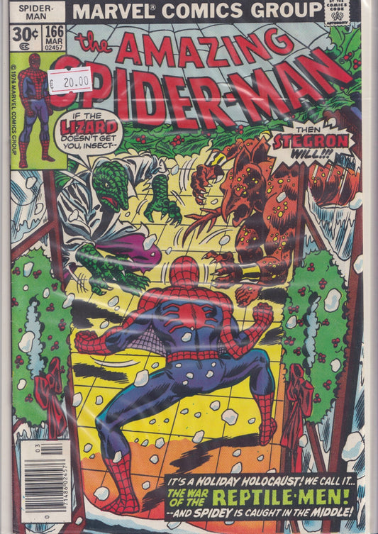 Amazing Spider-Man #166 (1977) Fine