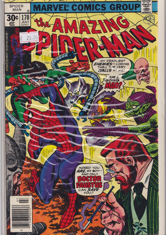 Amazing Spider-Man #170 (1977) Fine