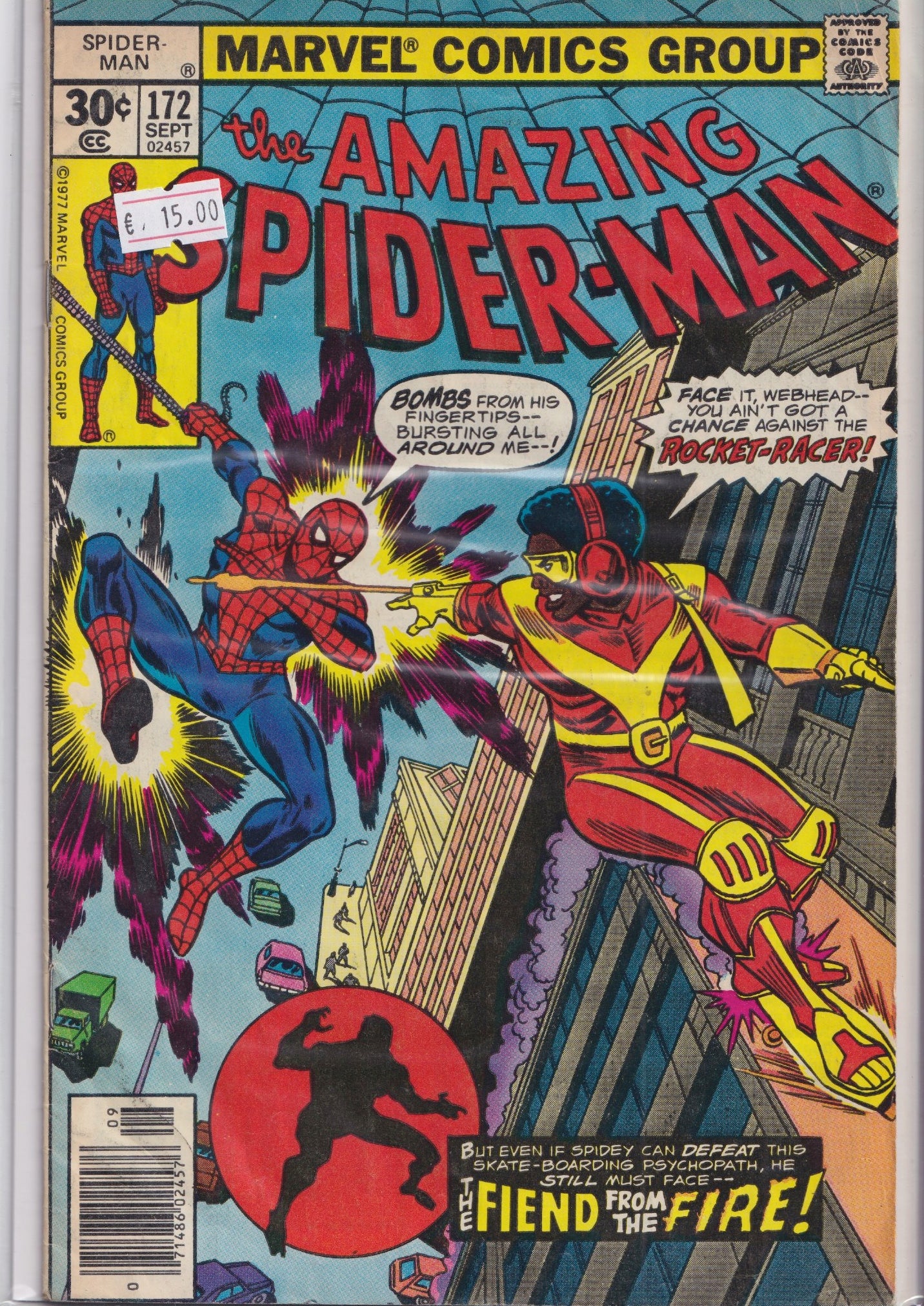 Amazing Spider-Man #172 (1977) Vg