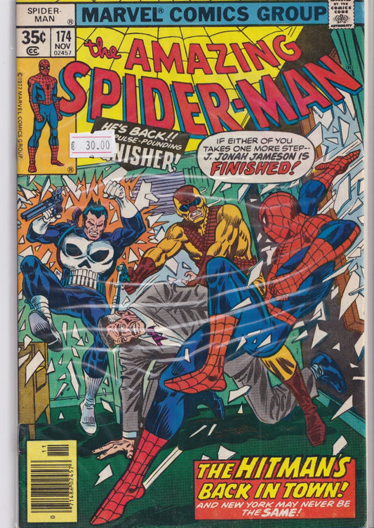 Amazing Spider-Man #174 (1977) Punisher Fine
