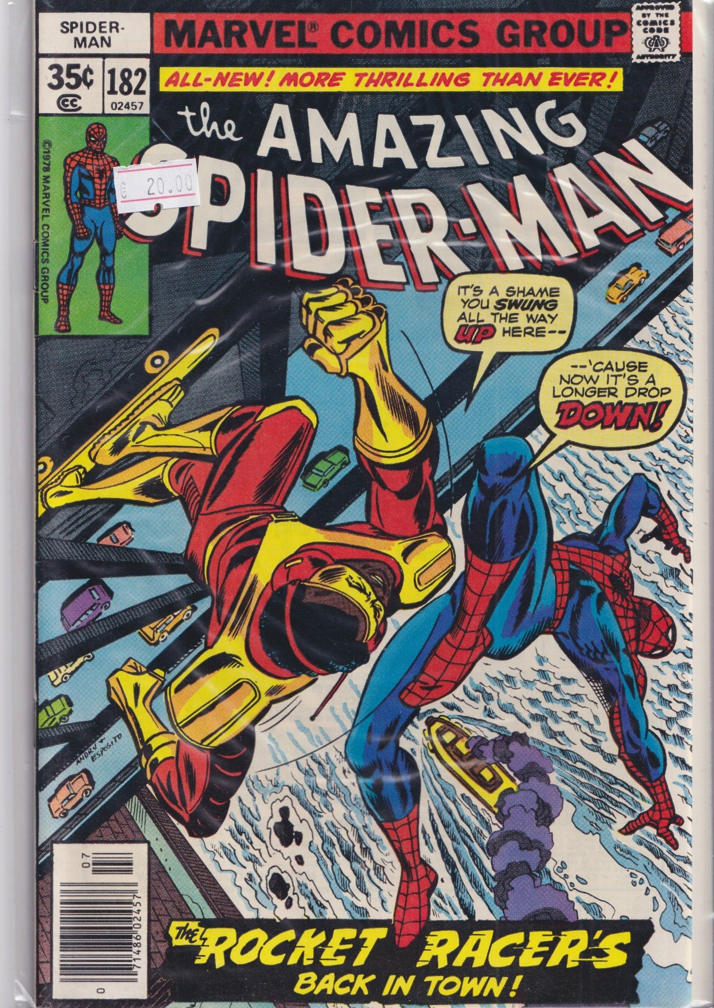Amazing Spider-Man #182 (1978) Fine