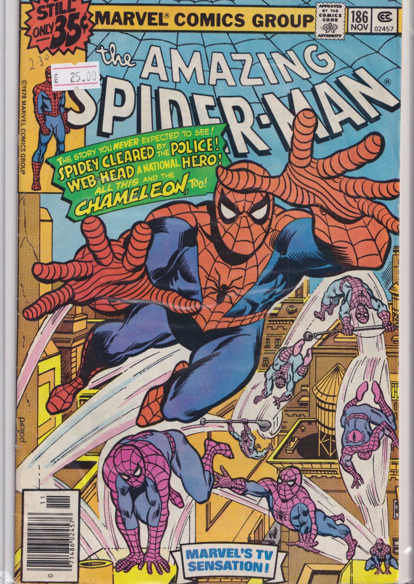 Amazing Spider-Man #186 (1978) Fine