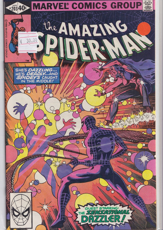 Amazing Spider-Man #203 (1980) 2° Dazzler Fine