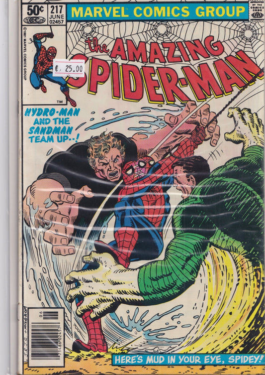 Amazing Spider-Man #217 (1981) very Fine