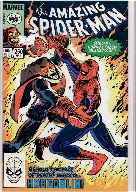 Amazing Spider-Man #250 ( 1984) Hobgoblin  Very Fine