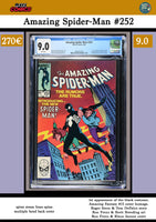 Amazing Spider-Man #252 (1984)  1° Black Costume CGC 9.0