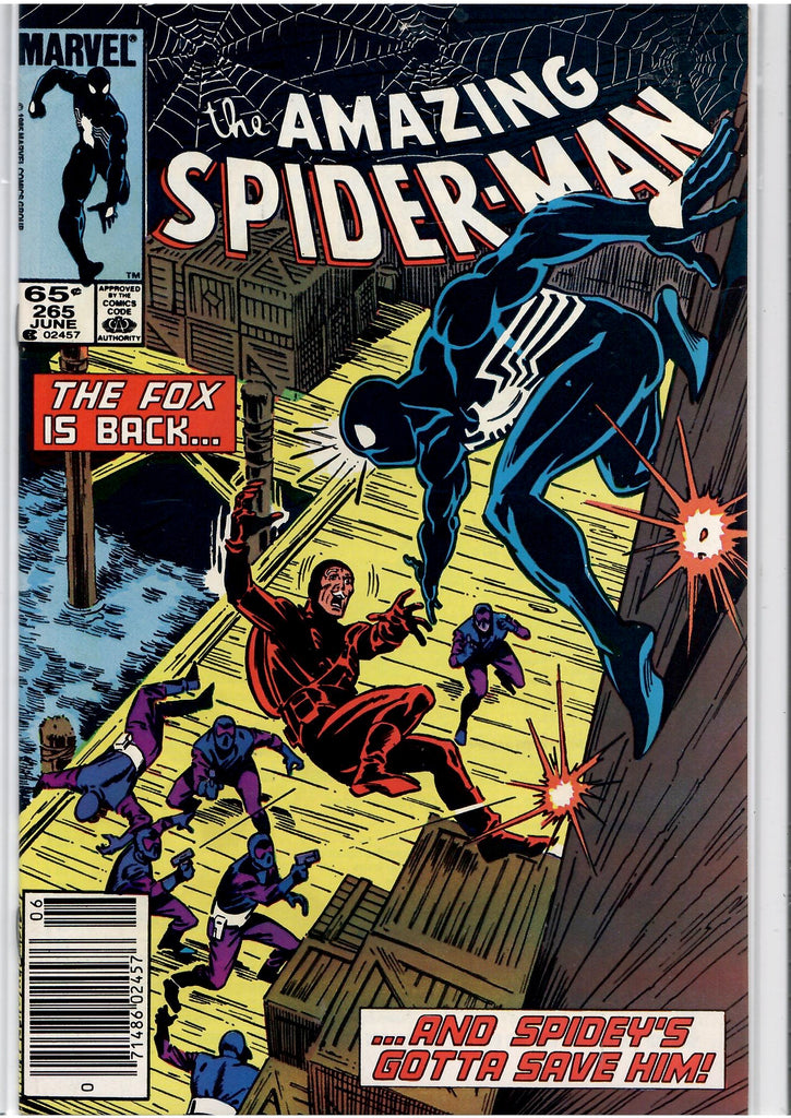 Amazing Spider-Man #265 (1992) 1° Silver Sable Very Fine