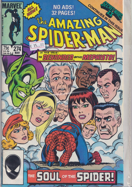Amazing Spider-Man #274 (1984) very Fine