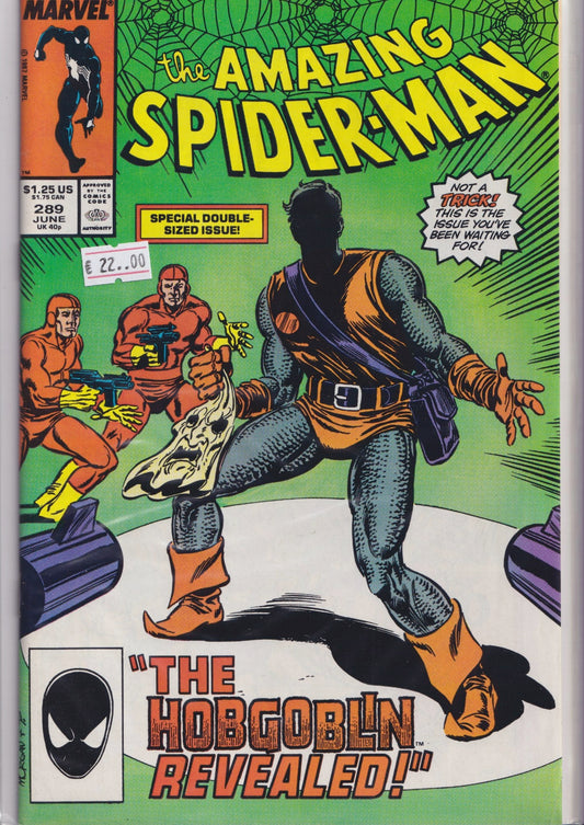 Amazing Spider-Man #289 (1987) Hoggoblin very Fine