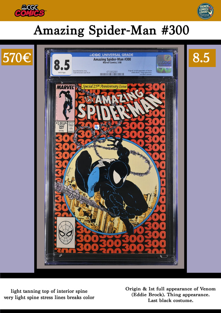  1° Venom CGC 8.5