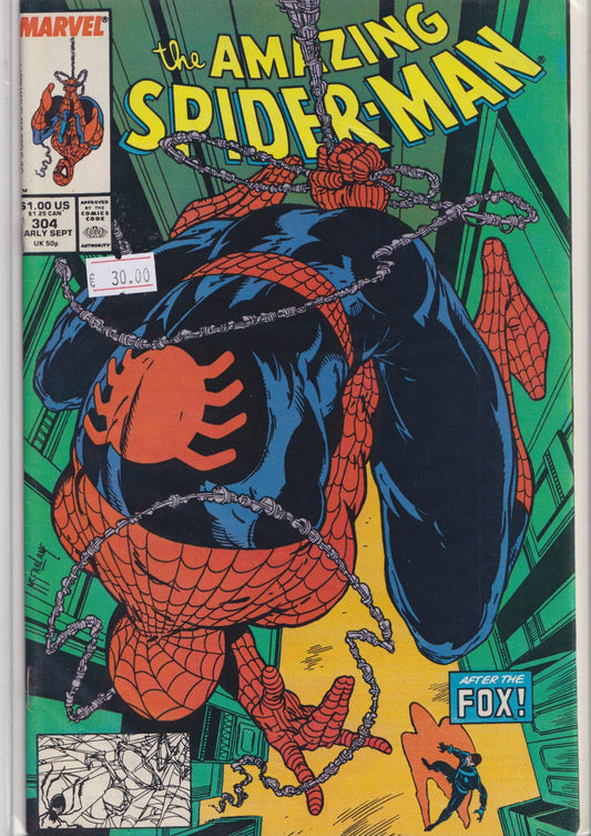 Amazing Spider-Man #304 (1988) McFarlane very Fine