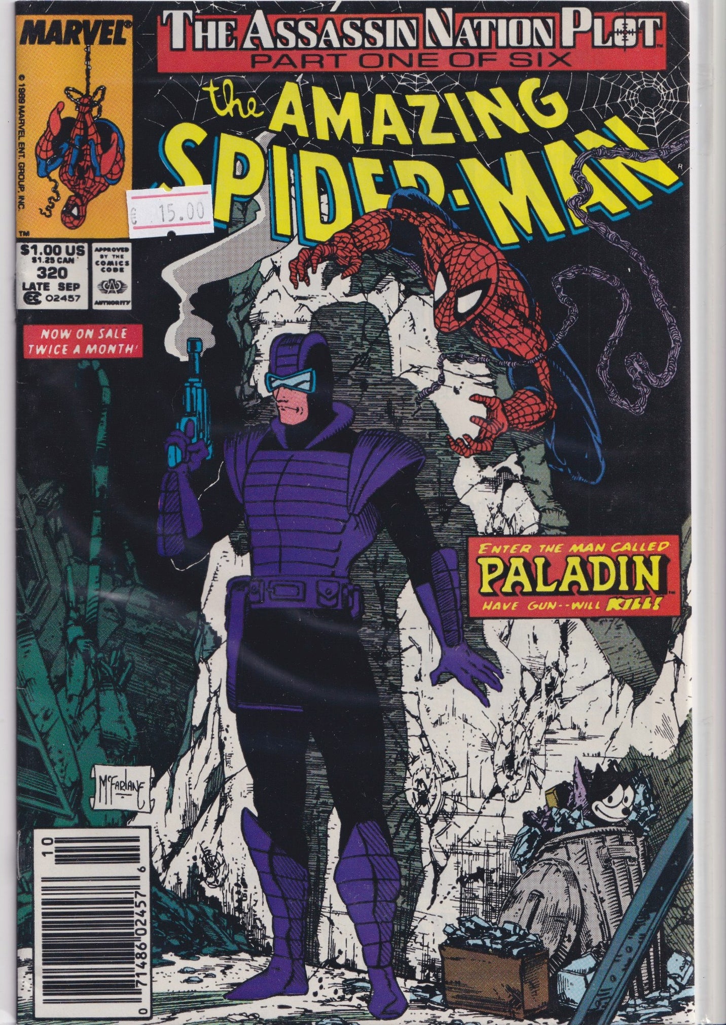 Amazing Spider-Man #320 (1989) McFarlane very Fine