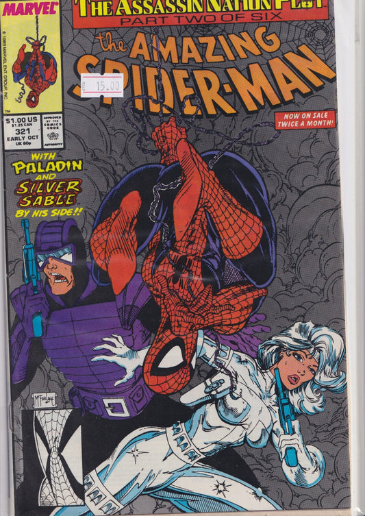 Amazing Spider-Man #321 (1989) McFarlane very Fine