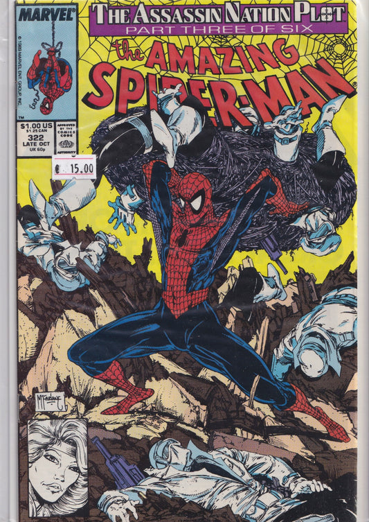 Amazing Spider-Man #322 (1989) McFarlane very Fine