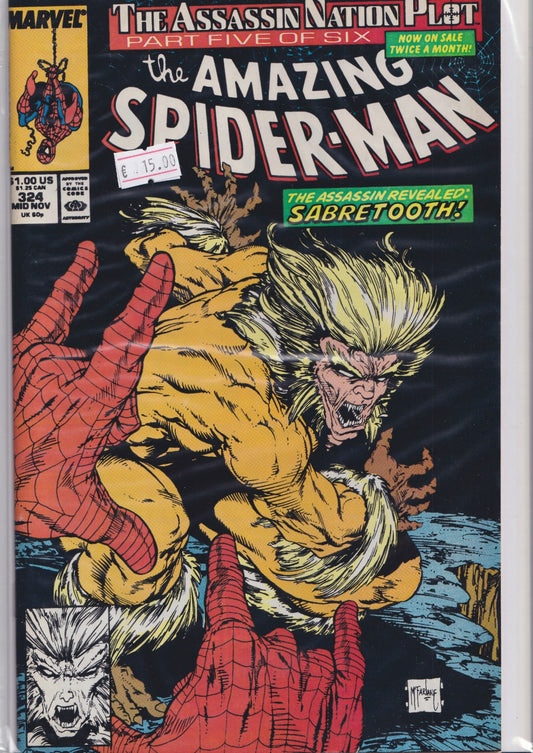 Amazing Spider-Man #324 (1989) McFarlane very Fine