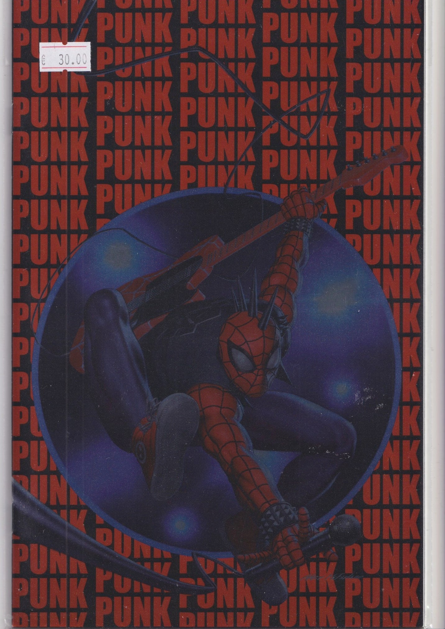 Amazing Spider-Man #33 (2023) Spider-Punk exclusive NYC Comicon Foil variant NM