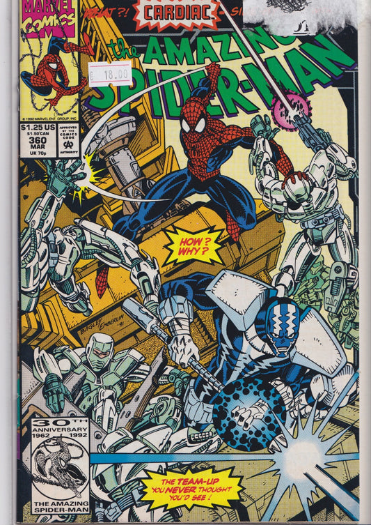 Amazing Spider-Man #360 (1992)  very Fine