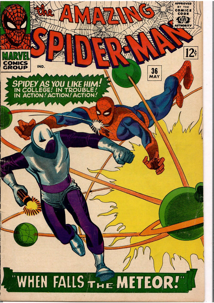 Amazing Spider-Man #36 (1966) Ditko  Very Good +/Fine-