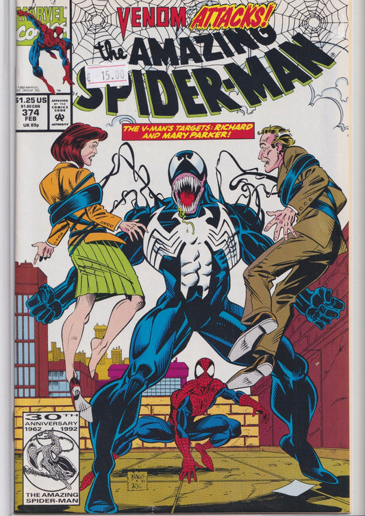 Amazing Spider-Man #374 (1993) Venom  very Fine