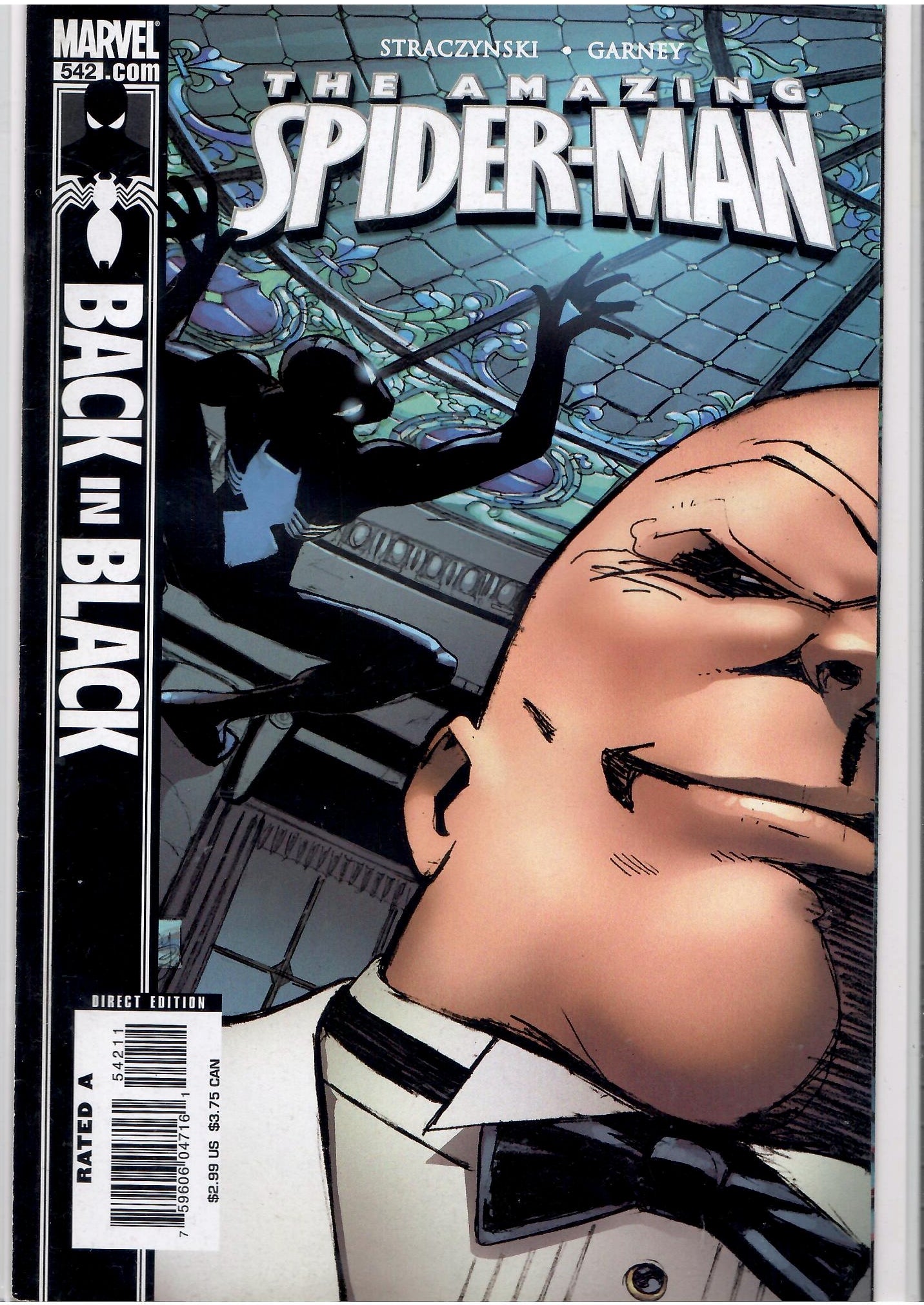 Amazing Spider-Man #542 (2007) Back in Black part 4 very Fine