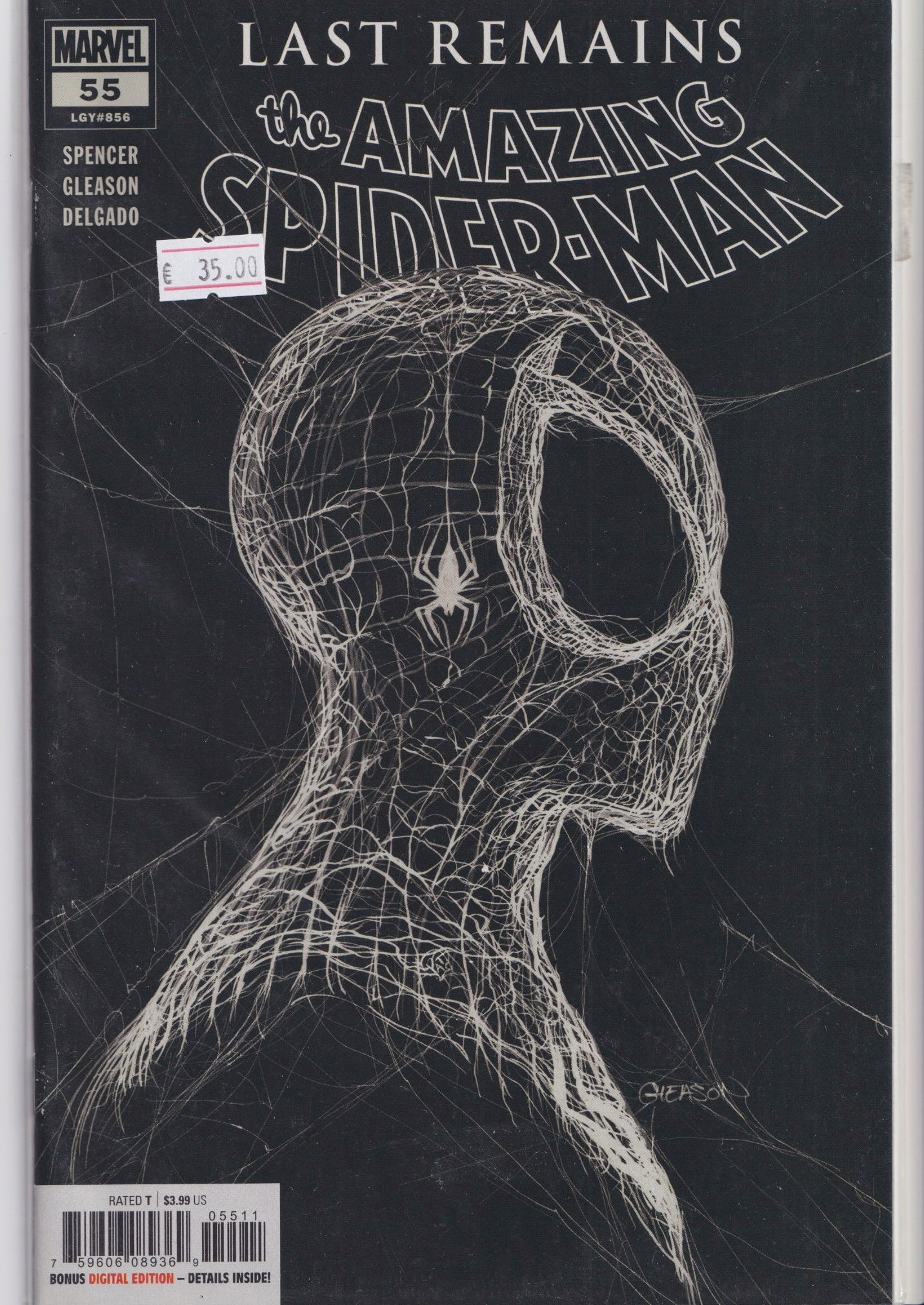 Amazing Spider-Man #55 (2021) Gleason cover very Fine