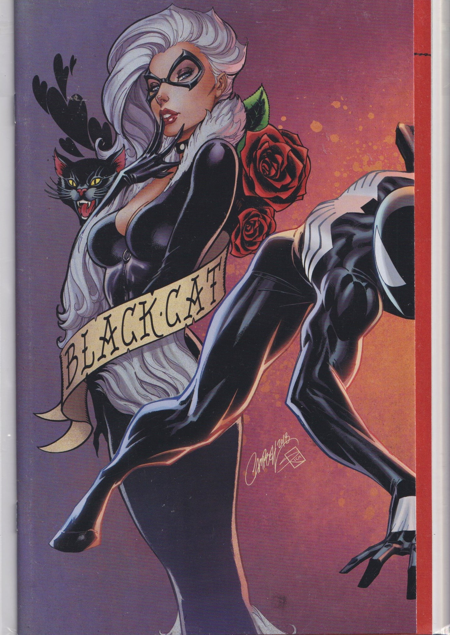 Amazing Spider-Man #801 + 802 (2018) Js Campbell exclusive Connecting covers NM