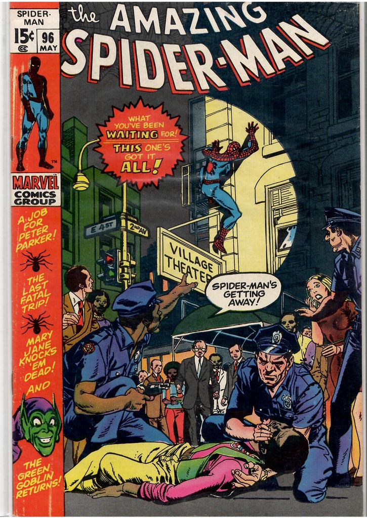 Amazing Spider-Man #96 (1971) Drug issue Fine