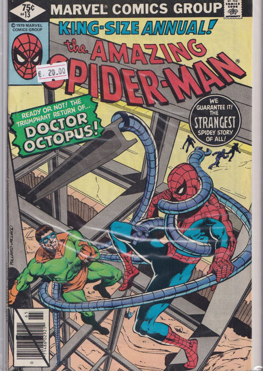 Amazing Spider-Man Annual  #13 (1979) Byrne/Austin art VF
