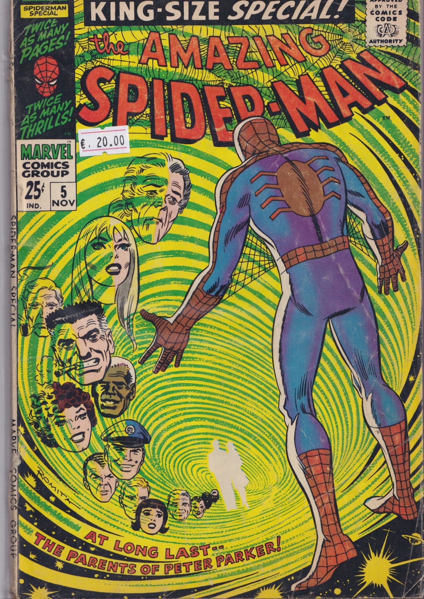 Amazing Spider-Man annual #5 (1968) VG