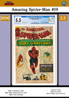 Amazing Spider-man #19 (1964) Classic cover CGC 5.5