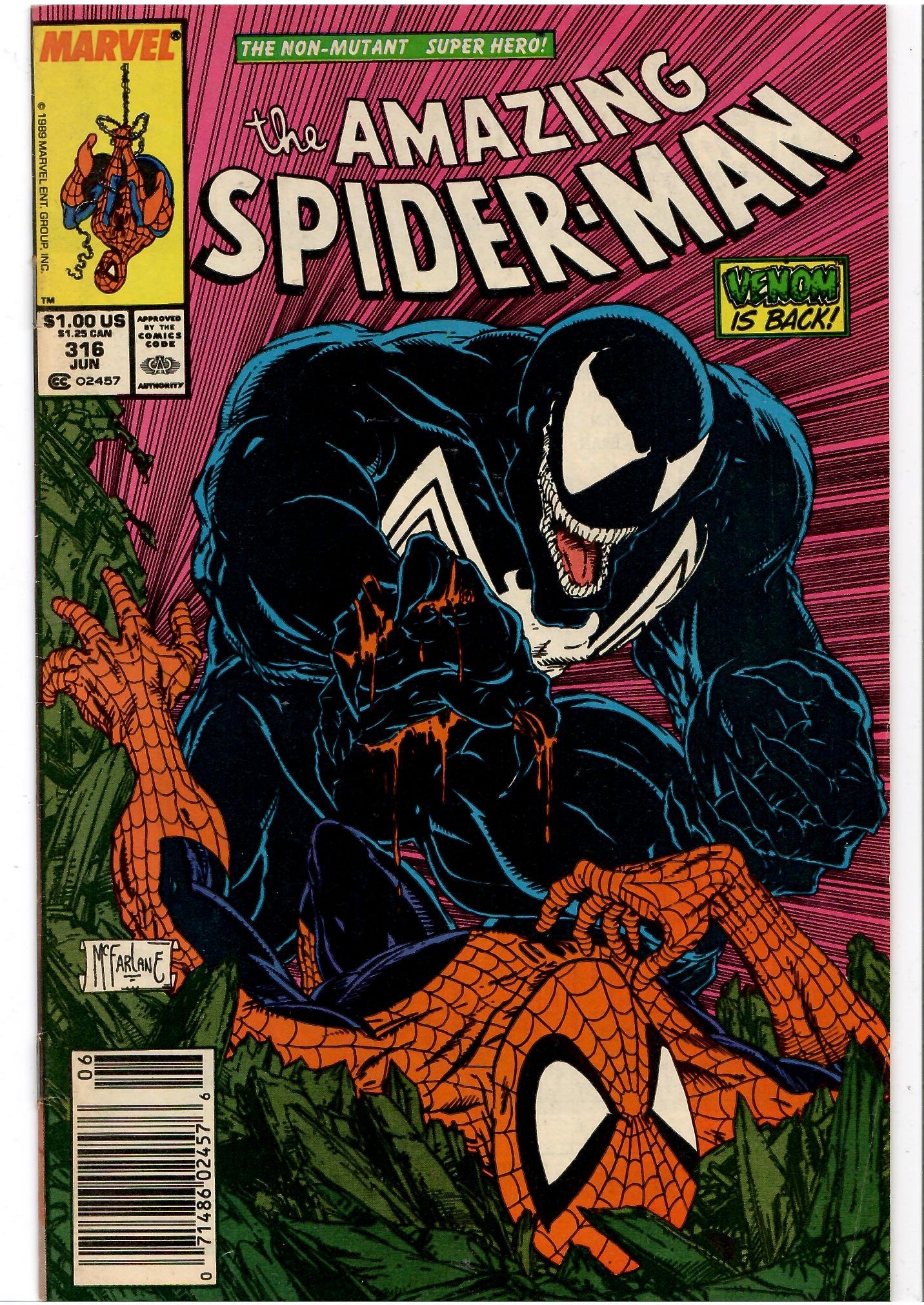 Amazing Spider-man #316 Venom