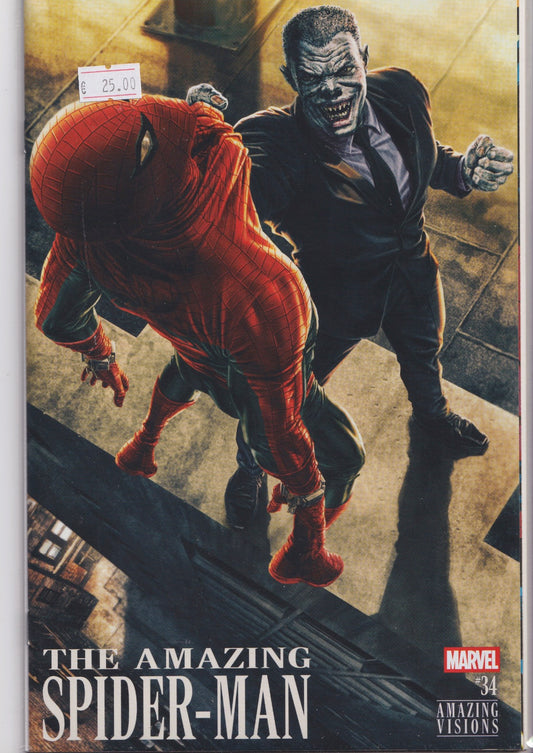 Amazing spider-Man #34 (2026) Lee Bermejo MCU Tombstone variant
