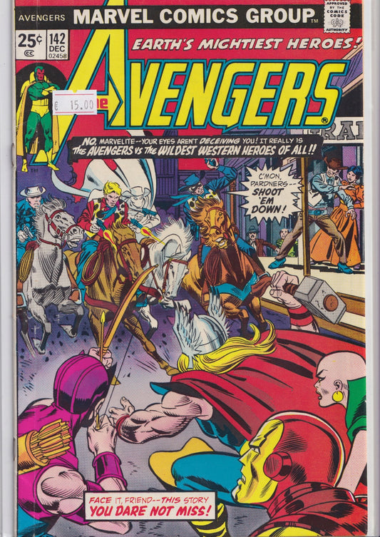 Avengers#142 (1975)  1° Perez Fine
