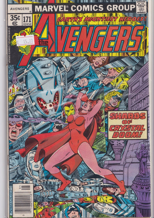 Avengers#171 (1978)  Korvac Saga Fine