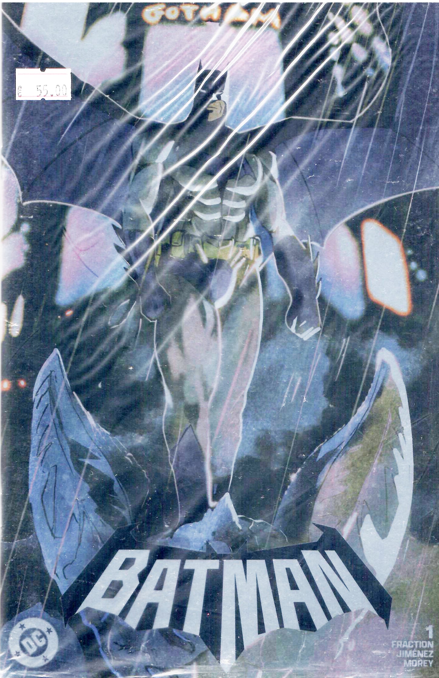 Batman #1 (2025) exclusive NYC Comicon foil Variant Cover