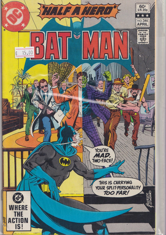 Batman #346 (1982) VF 