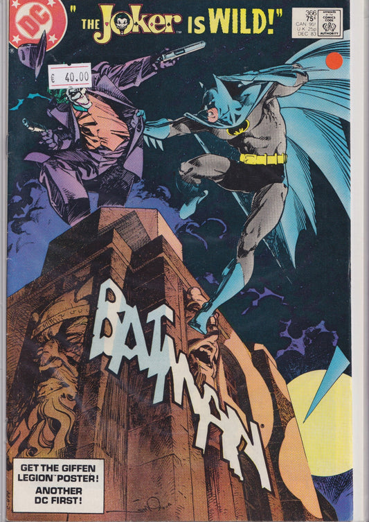 Batman #366 (1983) Joker Vf (Copie)