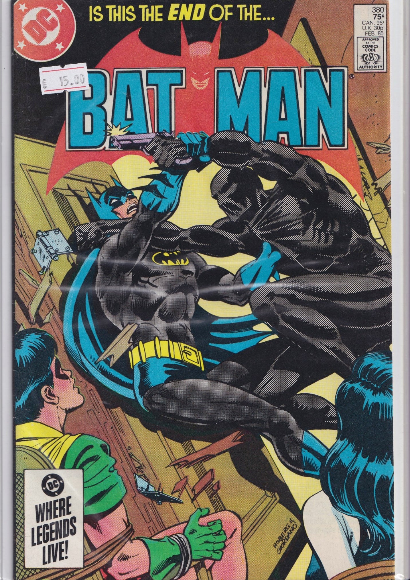 Batman #380 (1985) Very Fine
