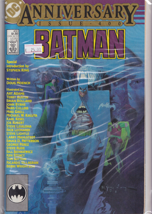 Batman #400 (1986) classic issue artists galore Vf
