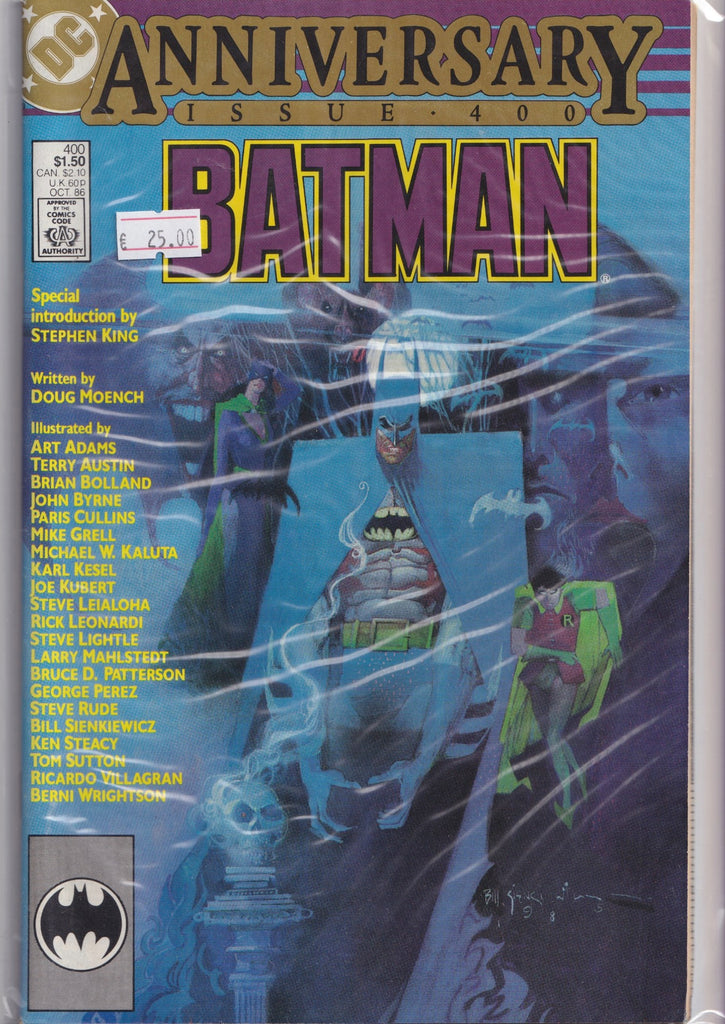 Batman #400 (1986) classic issue artists galore Vf