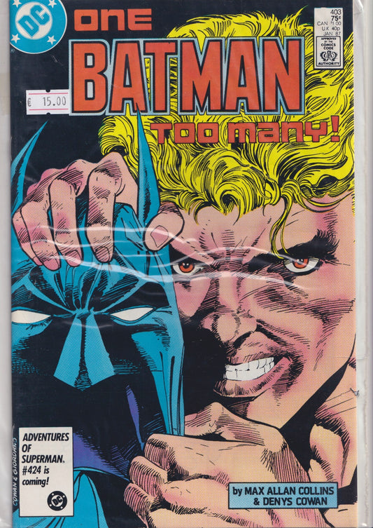 Batman #403 (1986) VF