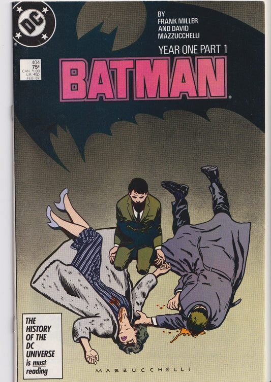 Batman # 404-407 (1987) year one full set VF