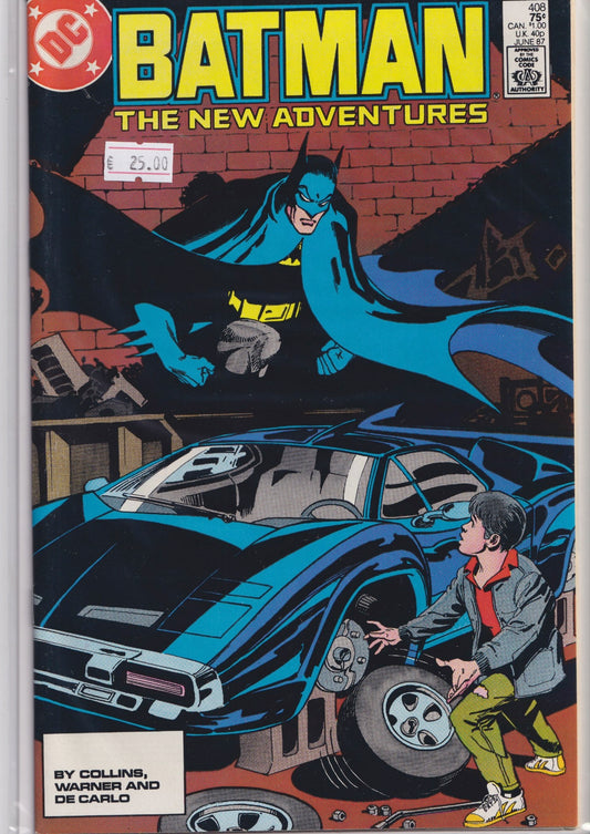 Batman # 408 (1987) intro jason Todd VF