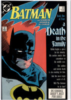 Batman #426-429 (1989) Death in the Family complete Jason is dead! Very Fine