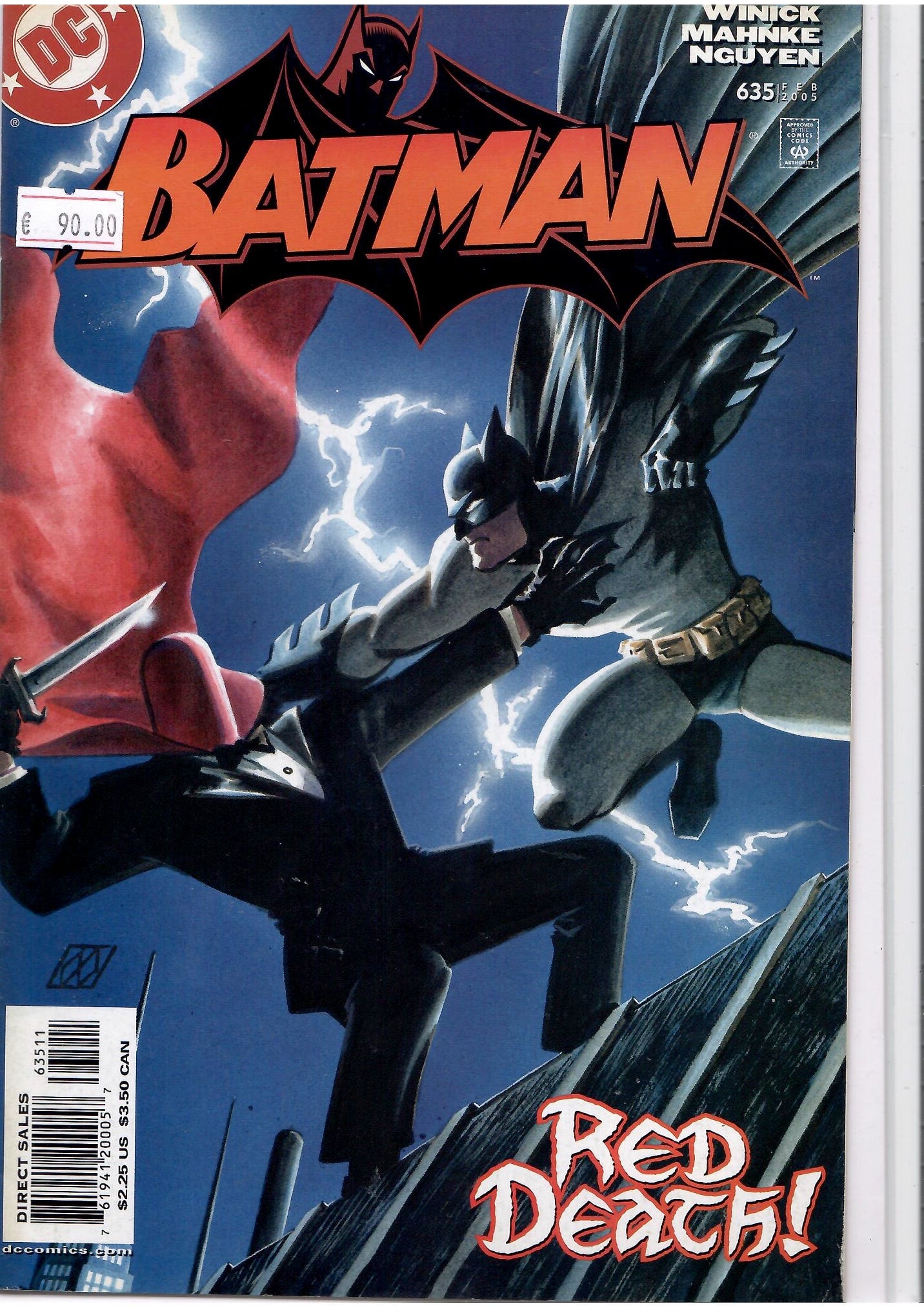 Batman #635 (2005) 1° Red Hood/Jason Very Fine