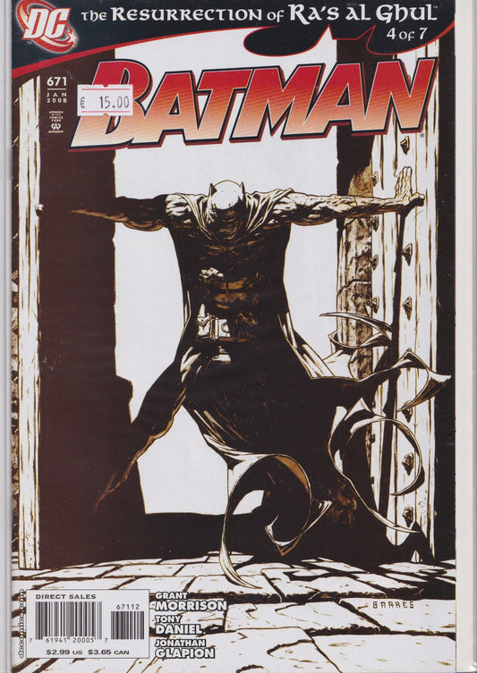 Batman #671 (2003) Second Printing Variant  VF