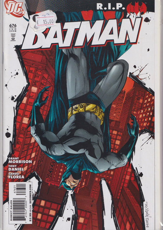 Batman #676 (2008) variant  VF