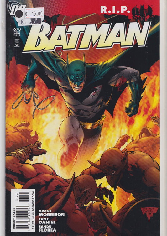 Batman #678 (2008) variant  VF