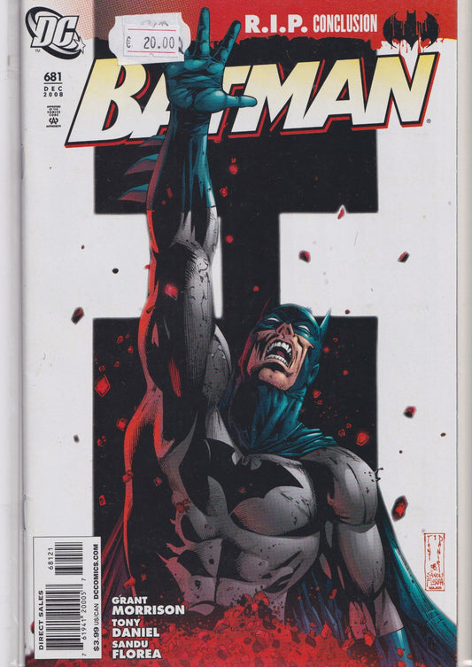 Batman #681 (2008) variant  VF